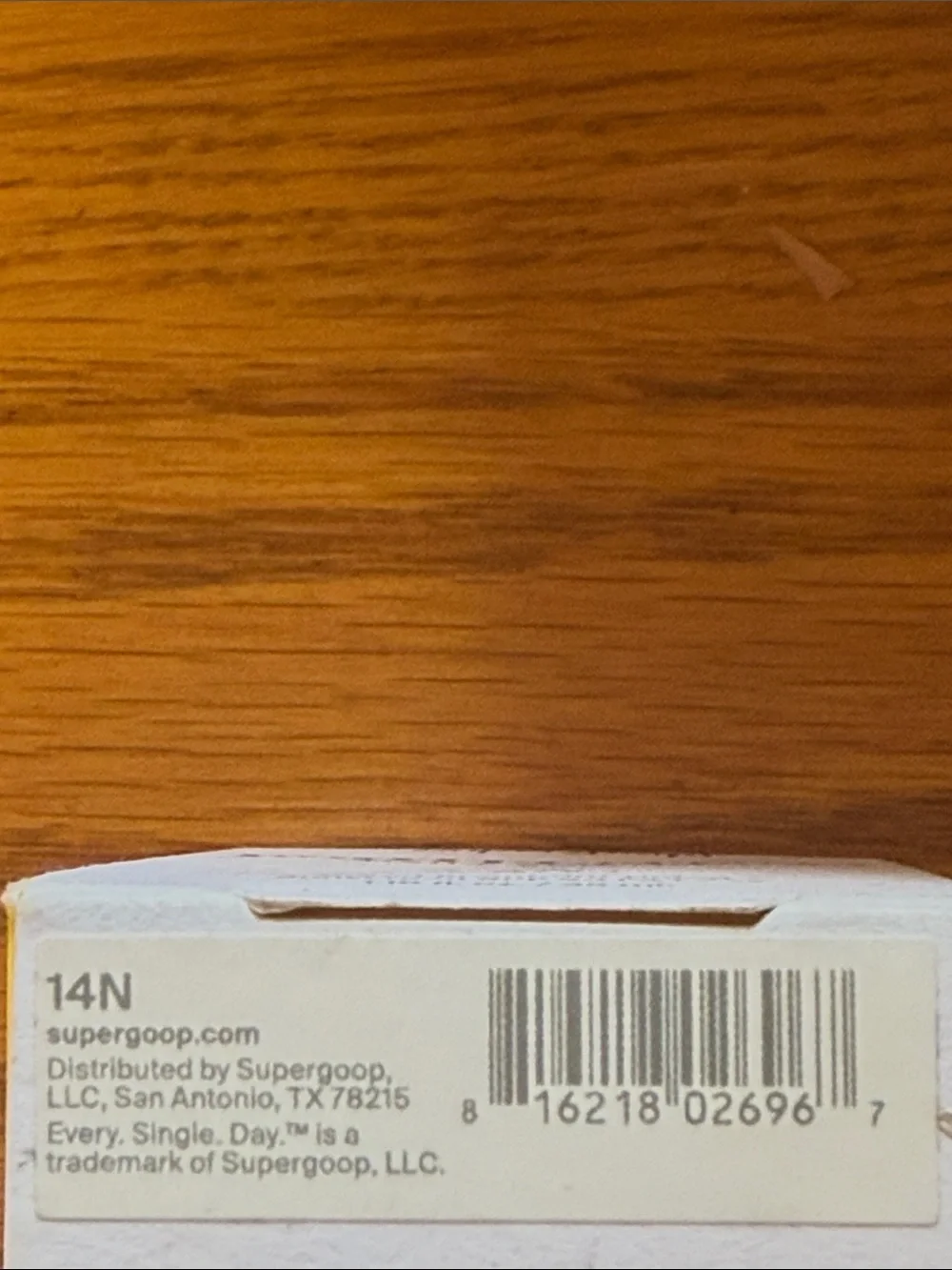 Supergoop! Protect(Tint) Daily SPF 50 - White Box with Yellow Accent